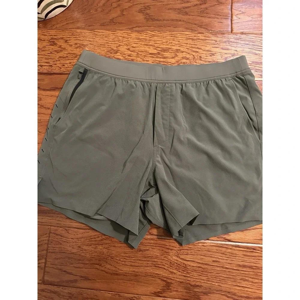 Lot of 2 Ten Thousand Interval Short Micro-X Mens Large Lined Gym 5